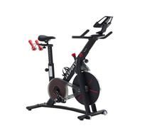 JASPORT S3 Cyclette da Casa - Bici da fitness silenziosa con freno magnetico e trasmissione a cinghia, ideale per l’allenamento cardio quotidiano in palestra domestica