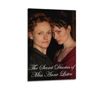 JASURYWO I R I Diari Segreti di Miss Anne Lister Poster estetico da parete decorazione artistica da parete vintage su tela pittura decorativa poster per soggiorno camera da letto 40 x 60 cm, stile