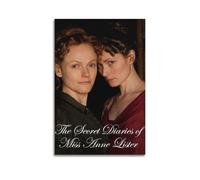 JASURYWO I R I Diari Segreti di Miss Anne Lister, Poster estetico da parete, decorazione artistica da parete vintage su tela, poster decorativo per soggiorno, camera da letto, 60 x 90 cm, senza