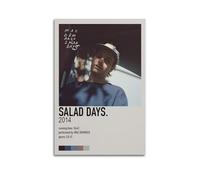 JASURYWO I R I Salad Days - Poster estetico da parete vintage decorativo su tela poster per soggiorno e camera da letto (30 x 45 cm) senza cornice