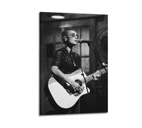JASURYWO I R I Sinéad O'Connor - Poster estetico da parete, decorazione artistica da parete vintage, poster decorativo su tela per soggiorno e camera da letto, 50 x 75 cm, stile cornice
