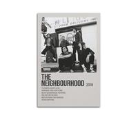JASURYWO I R I The Neighbourhood 2018 Poster estetico da parete decorazione artistica da parete vintage su tela pittura decorativa poster per soggiorno camera da letto 30 x 45 cm senza cornice