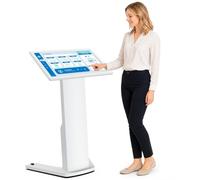 JASZDOT 32" 2K - Terminale digitale per clienti, kiosco informativo LCD, con sistema operativo Android, supporto interattivo per negozi e negozi