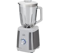 Jata BT797 Frullatore a tazza 1300 W, capacità 1,5 l, lama dentata in acciaio inox, corpo in acciaio inox, 2 velocità + pulse, becco ghiaccio