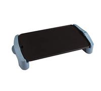 Jata GR2500AM - Piastra da griglia, antiaderente, resistenza ai graffi, 2500 W, misure 46 x 28 cm, resistenza a forma M, prodotta in Spagna, facile pulizia, vassoio raccogli gli