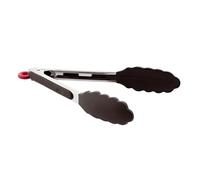 Jata Hogar AC35 Pinze da cucina in silicone. Colore nero. Manico ergonomico. linea Essential
