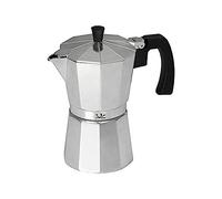 JATA Hogar Caffettiera, Alluminio, Argento, 16.3 X 11.5 X 20.5 cm