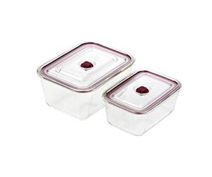 Jata Hogar Glass Airtight Container Set, Small