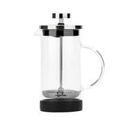 Jata HOGAR HCAF1135 - Caffettiera francese. Stampa francese. Caffettiera a stantuffo. Teiera e schiumatrice. 350 ml. Vetro Borosilicato. Resistente al calore. Filtro in acciaio inox. Caffè, infusi,