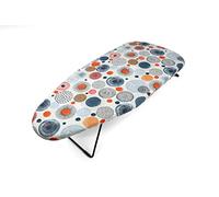 Jata HPLA5213 - Asse da stiro da tavolo pieghevole, con superficie di 75 x 34 cm, adatto per appendere, occupa poco spazio, federa in cotone, multicolore