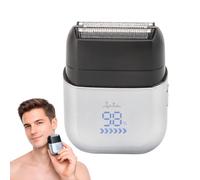 Jata Rasoio elettrico JBMA1443 - Bagnato/Asciutto Display LED IPX7 90 min USB-C Bianco/Nero