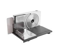 Jata JECF1820 - Tagliafitte elettrico con lama in acciaio inox estraibile. Diametro: 17 cm. Regolatore di spessore da 0 a 15 mm. Sistema di sicurezza. 120 W. Base pieghevole. Taglio preciso