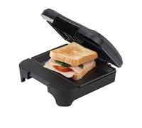 JATA JEGR1165 - Grill per grigliare doppia 750 W | Griglia elettrica compatta con piastre antiaderenti 21 x 14 cm | Senza PFOA | Facile pulizia e conservazione verticale | Cucina sana