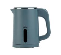 JATA JEHA1808 - Bollitore elettrico Capacità: 0.8 L. 1000 W. Massima velocità. Filtro antical. Base girevole a 360°. Indicatore luminoso Senza BPA. Facile da pulire. Caraffa senza cavo