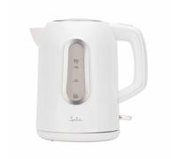 JATA JEHA1809 - Bollitore elettrico Capacità: 1.7 L. 2200 W. Massima velocità. Filtro anticalcare rimovibile. Base girevole a 360°. Visiera del livello dell'acqua. Senza BPA. Facile da pulire. Caraffa