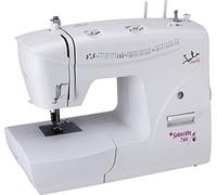 JATA mc744 macchina da cucire di 33 disegni di impuntura E occhiello in 4 tempi, Bianco