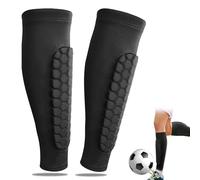 jatimdotin 1 Paio di Parastinchi da Calcio, Parastinchi da Sci, Protettore del Polpaccio, Confortevole Assorbimento Degli urti per Sci, Sport, Calcio (Taglia: S)