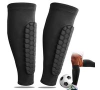 jatimdotin 1 Paio di Parastinchi da Calcio, Parastinchi da Sci, Protettore del Polpaccio, Confortevole Assorbimento degli Urti per Sci, Sport, Calcio (Taglia: L)