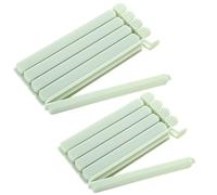 jatimdotin 10 Pezzi Chiudi Sacchetti, 15/12 cm Mollette Chiudi Sacchetti Clip, Chiudi Sacchetti Cucina Riutilizzabile, per Cucina Caramelle Snack Noci Patatine