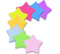 jatimdotin 240 Foglietti Adesivi, Blocchetti Memo Adesivi Colorati, 8 Colori Foglietti Adesivi per Contrassegnare ed Evidenziare Pagine, 70 x 70 mm