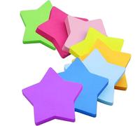 jatimdotin 560 Foglietti Adesivi, Blocchetti Memo Adesivi Colorati, 8 Colori Foglietti Adesivi per Contrassegnare ed Evidenziare Pagine, 70 x 70 mm
