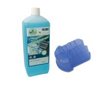 JaTop Pulitore Testina di Rasatura E Cartuccia Detergente Adatto per Braun Clean