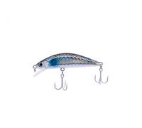 JATSUI Frenzy Minnow Sinking, 55, Colore 047 Artificiale da Pesca, Azzurro/Giallo, 55 mm