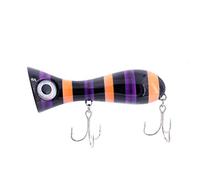 JATSUI SW-Lethal Popper, Colore SR, 120 mm Artificiale da Pesca, Arancione/Nero/Viola, 100 mm