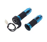 Jauarta 12V 250W 8 Line Lega di Alluminio Spazzolato Regolatore di velocità Linea Corta Acceleratore Twist Grip Serratura Elettrica per Bici Elettrica