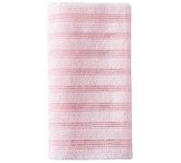 Jauarta Asciugamano dello Scrubber Posteriore, Asciugamano di Scrubber Lungo e Largo, Pulizia a Doppia Faccia, Panno Esfoliante Ricco di Schiuma, Braccia a Tratto, Robuste e Resistenti, (Rosa)
