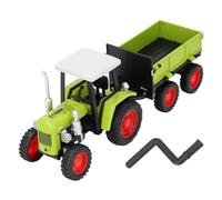 Jauarta Giocattolo per Bambini per Bambini, Giocattolo di Trattore Vintage con Modello a 4 Ruote, Design retrò, Adatto per Bambini Divertimento Quotidiano, Display e Gioco, Decorazione (Verde)