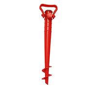 Jauarta Porta di Ombrello da Spiaggia Antidolo con Punta a Terra di Plastica per Pesca Selvatica in Spiaggia, 39 * 10 Cm, Calibro 3,5 Cm, Manica 2,5 Cm, Inserto 3.2 Calibro, Parco da (E)