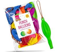 jaunty partyware 50 Palloncini Compleanno Grandi e Spessi per Bambini, Perfetti per Le Feste| Palloncini Colorati di Alta qualità, 30 cm