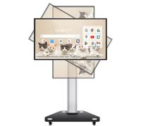 JAV Smart Board lavagna interattiva 55 pollici 4K Google EDLA certificata Smart Screen Android 14 lavagna elettronica per Live Streaming Ufficio Aula (supporto a parete)