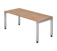 JAVA 19 S | Scrivania 180x80 regolabile in altezza Noce
