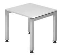 JAVA 8 S | Scrivania 80x80 regolabile in altezza Bianco