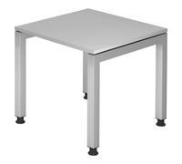 JAVA 8 S | Scrivania 80x80 regolabile in altezza Grigio