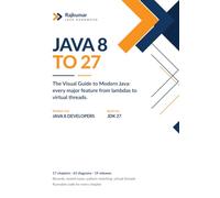 Java 8 to 27: The Visual Guide to Modern Java: Every major feature from lambdas to virtual threads, explained simply with diagrams and code