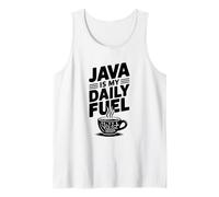 Java è Il Mio appassionato Quotidiano di caffè per Gli Amanti della Caffeina Canotta