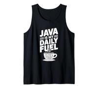 Java è Il Mio appassionato Quotidiano di caffè per Gli Amanti della Caffeina Canotta