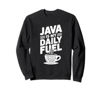 Java è Il Mio appassionato Quotidiano di caffè per Gli Amanti della Caffeina Felpa