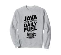 Java è Il Mio appassionato Quotidiano di caffè per Gli Amanti della Caffeina Felpa
