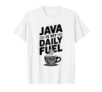 Java è Il Mio appassionato Quotidiano di caffè per Gli Amanti della Caffeina Maglietta