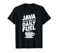 Java è Il Mio appassionato Quotidiano di caffè per Gli Amanti della Caffeina Maglietta