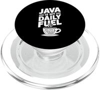 Java è il mio appassionato quotidiano di caffè per gli amanti della caffeina PopSockets PopGrip per MagSafe