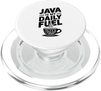 Java è il mio appassionato quotidiano di caffè per gli amanti della caffeina PopSockets PopGrip per MagSafe