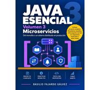 Java Esencial: Volumen 3: Microservicios. Del monolito a un sistema distribuido en producción, paso a paso, con Spring Cloud, Kafka, Docker y Kubernetes