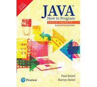 Java How To Program, Early Objects, 11Th Edition