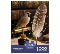Java SparrowJigsaw Puzzles for Adults 1000pcs Age 12+ for Adults Edugattoional Games Home Beautiful Decoration for Aduits Kids70x50cm/1000pcs