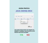 JAVA SWING MVC - CREARE APP DESKTOP MULTIPIATTAFORMA - GUIDA FACILE PASSO PASSO - IN ITALIANO: UN PROGETTO INTERO PER APPRENDERE LO SVILUPPO DI APPLICAZIONI DESKTOP